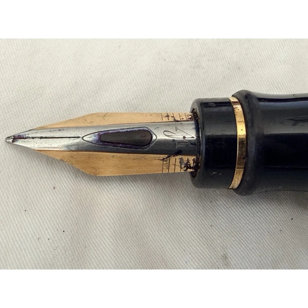Waterman Expert I Fountain Pen Burgundy Gold Trim 1st Gen Vintage France